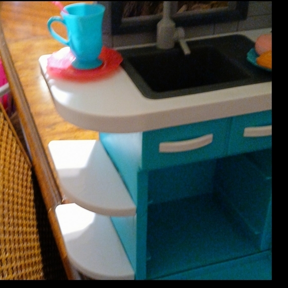 Light And Sound Kitchen With Refrigerator For 18" Dolls - Picture 12 of 13